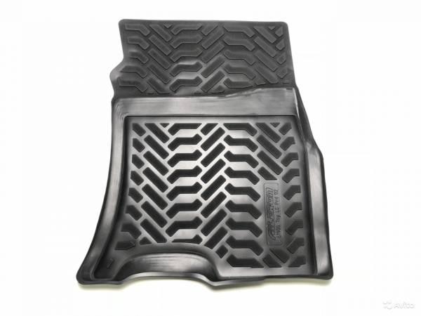 Коврики в салон Toyota Land Cruiser PRADO 120 (Тойота Ленд Крузер Прадо 120)3D с бортиком